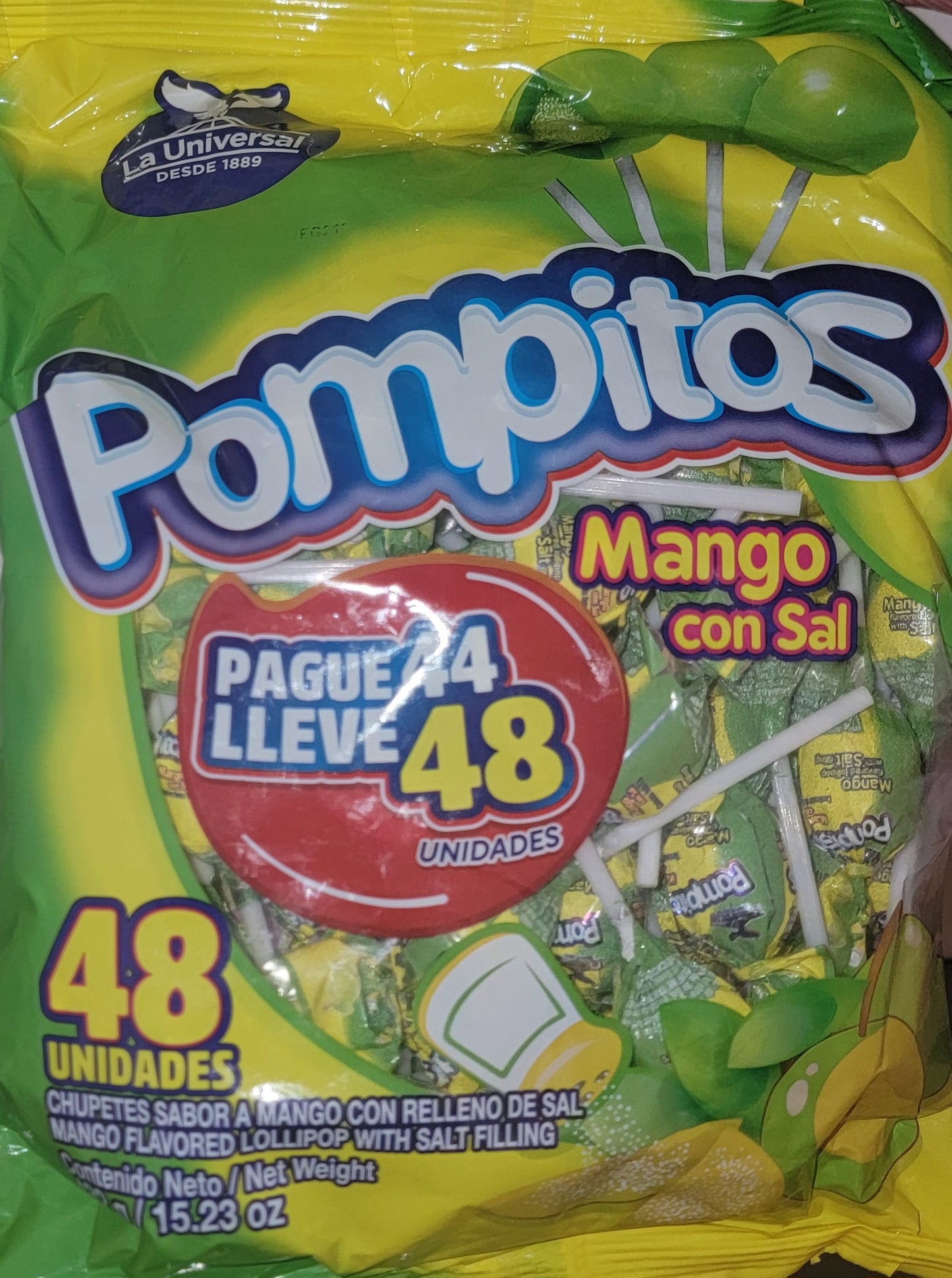 Pompitos mango con sal - EcuaFolk