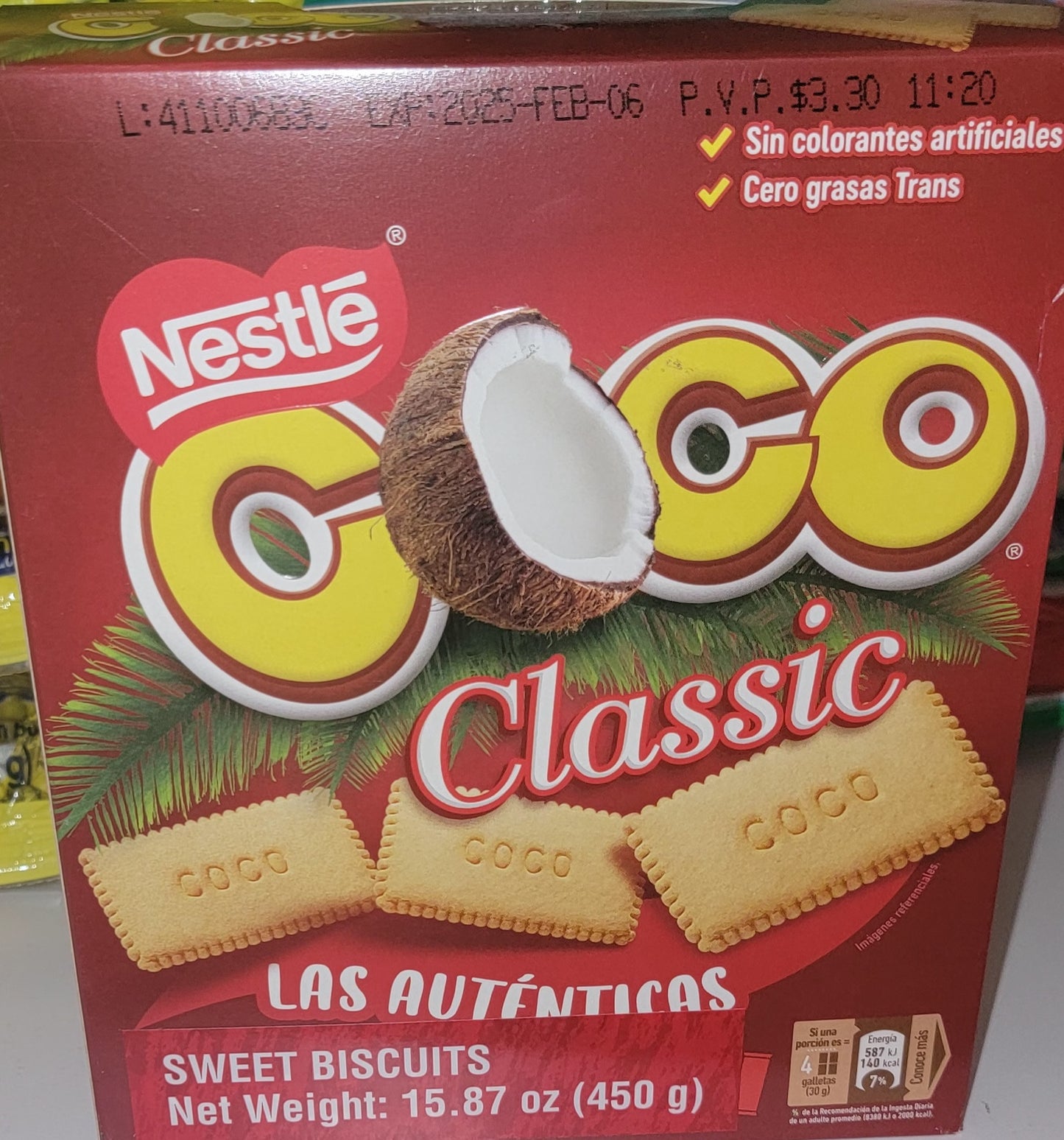 Galletas Coco - EcuaFolk