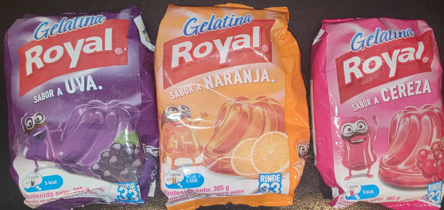 Gelatina en polvo Royal - EcuaFolk