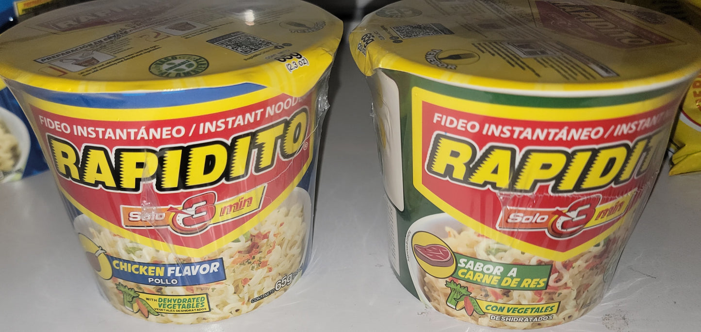 Rapiditos varios sabores - EcuaFolk