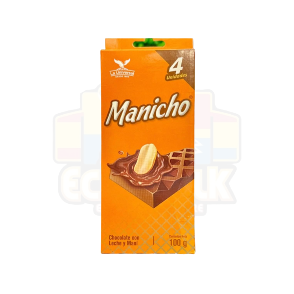 Chocolate Manicho – Pack de 4 Barras