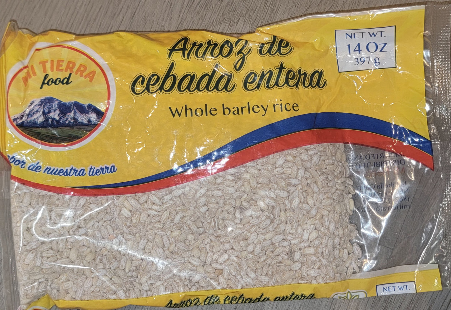 Arroz de Cebada Entero - EcuaFolk