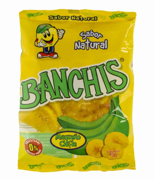 Banchis Sabor Natural 40g - EcuaFolk
