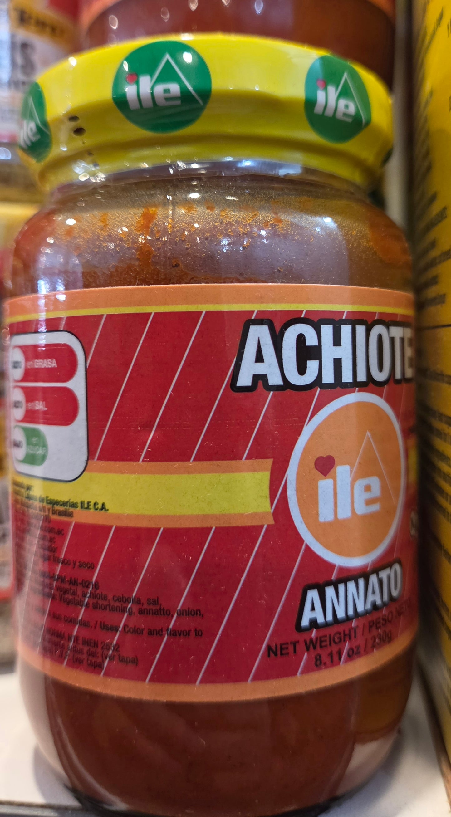 Achiote en Pepa y en Pasta