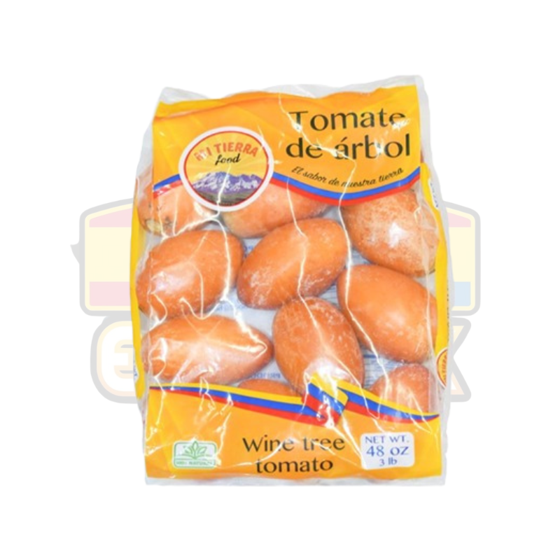 tomate de árbol Mi Tierra, fruta andina, jugo de tomate de árbol, productos ecuatorianos, fruta tropical, alimentos naturales