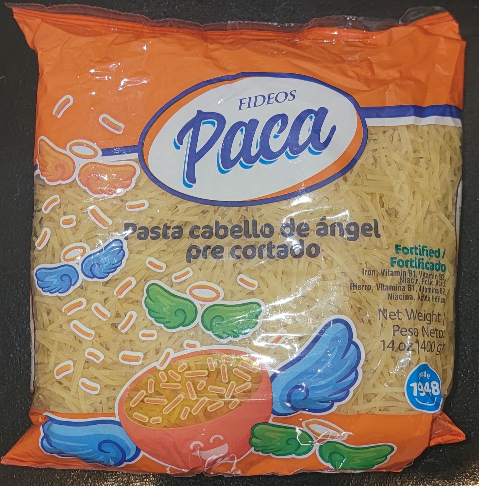 Fideos cabello de Angel - EcuaFolk
