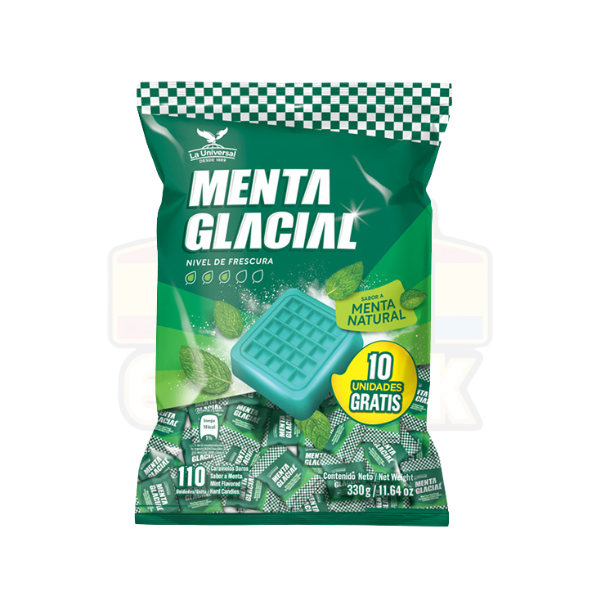 Caramelos Menta Glacial – Frescura Intensa en Cada Bocado