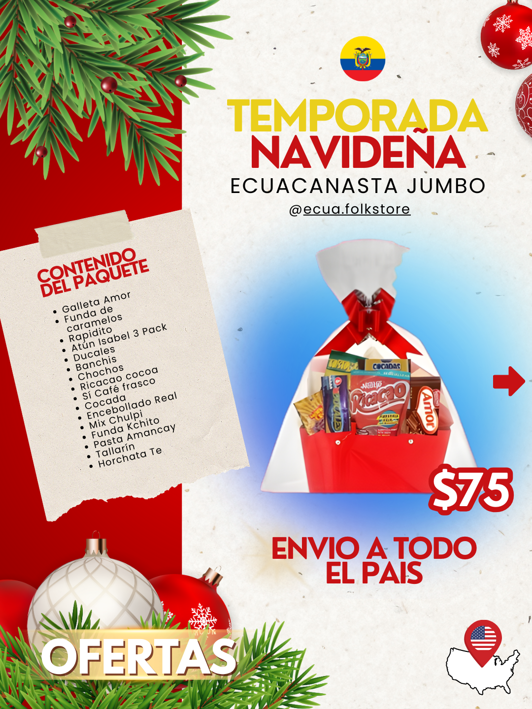 Ecuacanasta JUMBO: El Sabor de la Navidad Ecuatoriana en un Solo Paquete