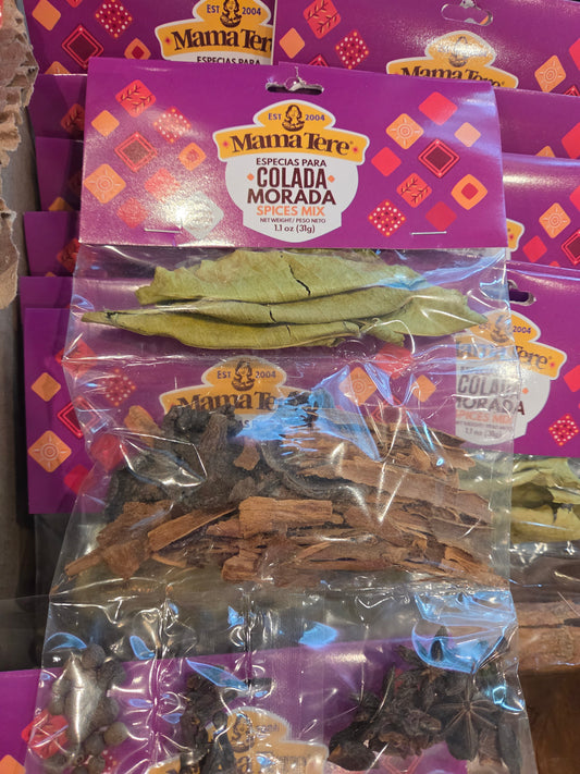 Kit Colada Morada especies para Colada Morada - EcuaFolk